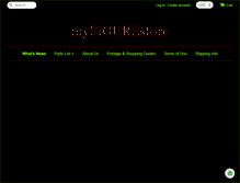 Tablet Screenshot of myfigurestore.com